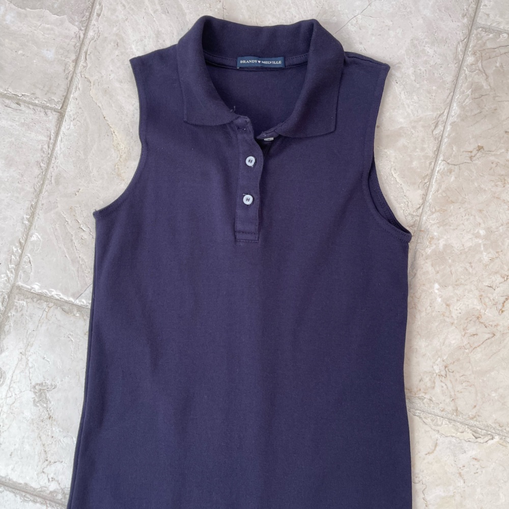 Brandy Melville Sleeveless Polo Dress